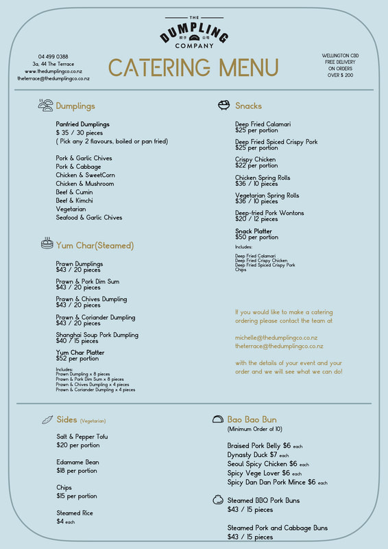 photo of catering menu (opens link to larger image)